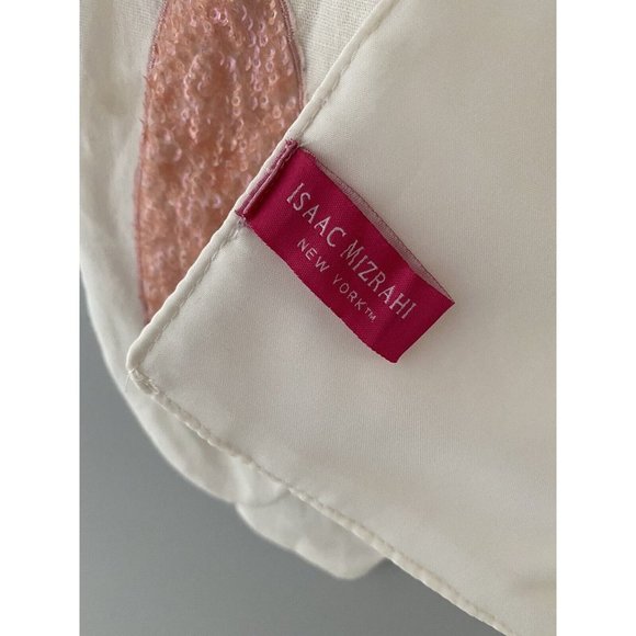 Bunny Rabbit Easter Table Runner Sequins Floppy Ears Isaac Mizrahi 14x72 New - Picture 6 of 10